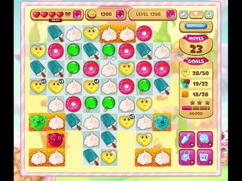 Video guide by Gamopolis: Candy Valley Level 1398 #candyvalley