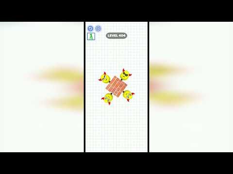 Video guide by EGV Gaming: Draw To Smash: Logic puzzle Level 404 #drawtosmash