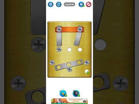 Video guide by JA26 Gamer: Screw Puzzle Level 10 #screwpuzzle