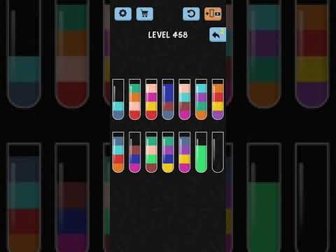 Video guide by HelpingHand: Color Sort! Level 458 #colorsort