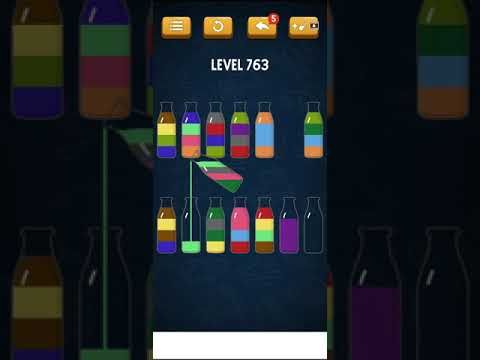 Video guide by Mobile games: Soda Sort Puzzle Level 763 #sodasortpuzzle