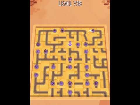 Video guide by D Lady Gamer: Water Connect Puzzle Level 738 #waterconnectpuzzle