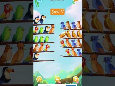 Video guide by MrAcarfil: Bird Sort Puzzle Level 17 #birdsortpuzzle