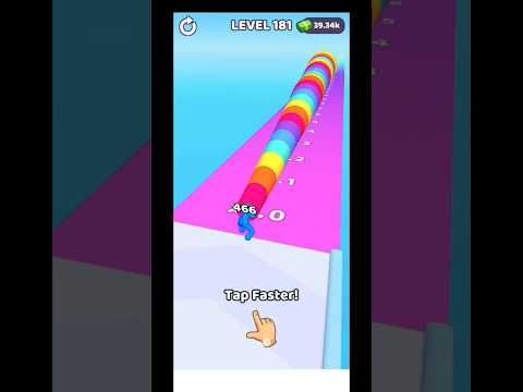 Video guide by Rtb round 459: Layer Man 3D: Run & Collect Level 181 #layerman3d