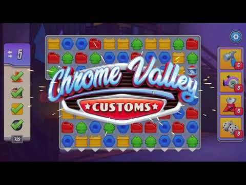 Video guide by skillgaming: Chrome Valley Customs Level 729 #chromevalleycustoms
