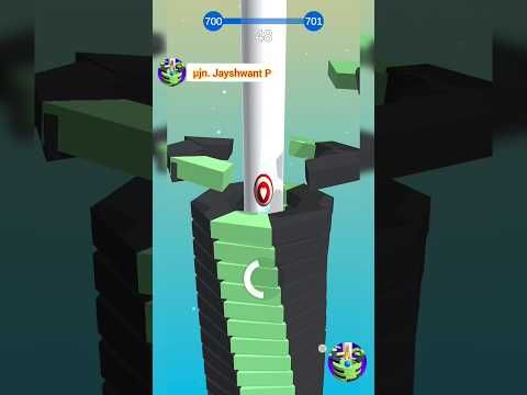 Video guide by μJn. Jayshwant P: Happy Stack Ball Level 700 #happystackball
