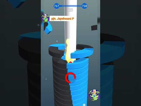 Video guide by μJn. Jayshwant P: Happy Stack Ball Level 717 #happystackball