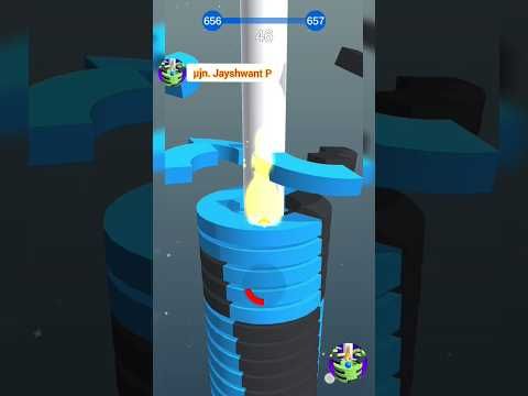 Video guide by μJn. Jayshwant P: Happy Stack Ball Level 656 #happystackball