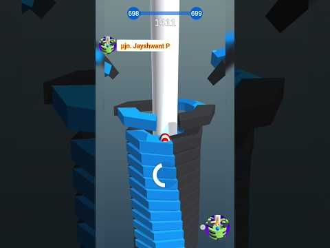 Video guide by μJn. Jayshwant P: Happy Stack Ball Level 698 #happystackball