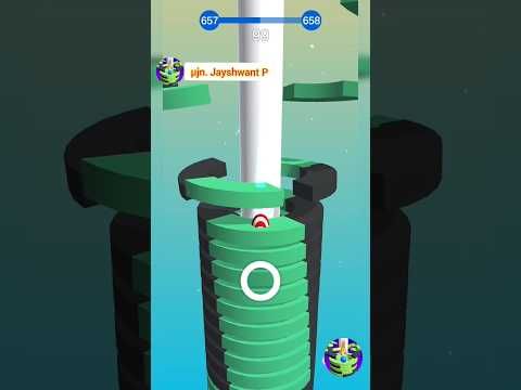 Video guide by μJn. Jayshwant P: Happy Stack Ball Level 657 #happystackball