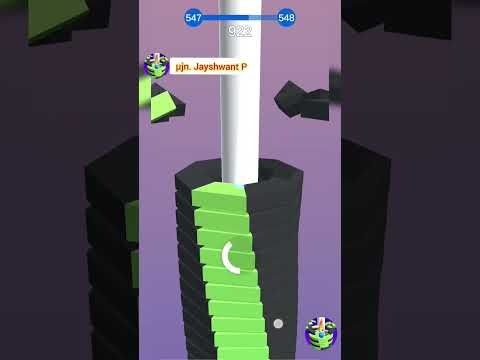 Video guide by μJn. Jayshwant P: Happy Stack Ball Level 547 #happystackball