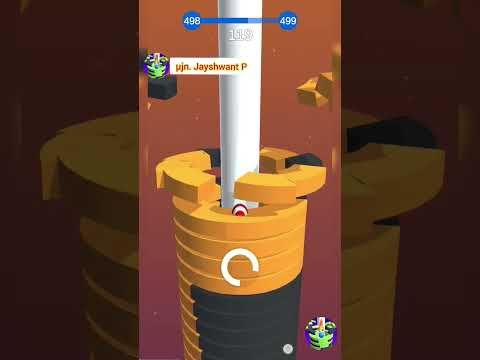 Video guide by μJn. Jayshwant P: Happy Stack Ball Level 498 #happystackball