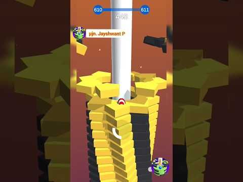 Video guide by μJn. Jayshwant P: Happy Stack Ball Level 610 #happystackball