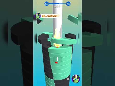 Video guide by μJn. Jayshwant P: Happy Stack Ball Level 622 #happystackball