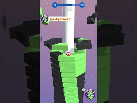 Video guide by μJn. Jayshwant P: Happy Stack Ball Level 635 #happystackball