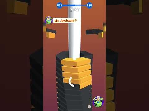 Video guide by μJn. Jayshwant P: Happy Stack Ball Level 634 #happystackball