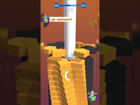 Video guide by μJn. Jayshwant P: Happy Stack Ball Level 660 #happystackball