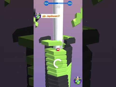 Video guide by μJn. Jayshwant P: Happy Stack Ball Level 554 #happystackball