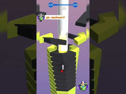 Video guide by μJn. Jayshwant P: Happy Stack Ball Level 678 #happystackball
