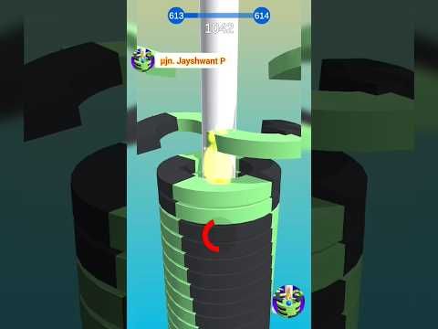 Video guide by μJn. Jayshwant P: Happy Stack Ball Level 613 #happystackball