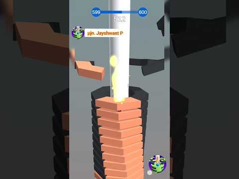Video guide by μJn. Jayshwant P: Happy Stack Ball Level 599 #happystackball