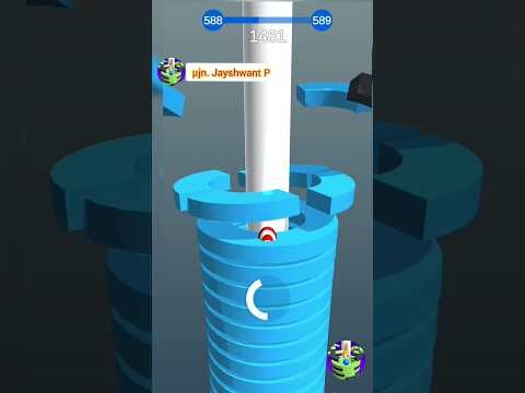 Video guide by μJn. Jayshwant P: Happy Stack Ball Level 588 #happystackball
