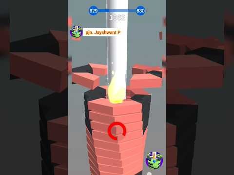 Video guide by μJn. Jayshwant P: Happy Stack Ball Level 629 #happystackball