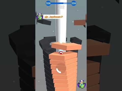 Video guide by μJn. Jayshwant P: Happy Stack Ball Level 558 #happystackball