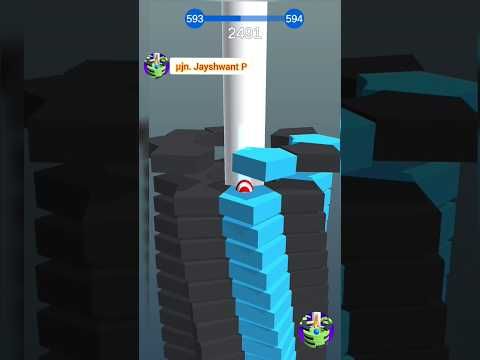 Video guide by μJn. Jayshwant P: Happy Stack Ball Level 593 #happystackball