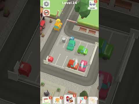 Video guide by All Popular Gaming: Parking Jam 3D Level 24 #parkingjam3d