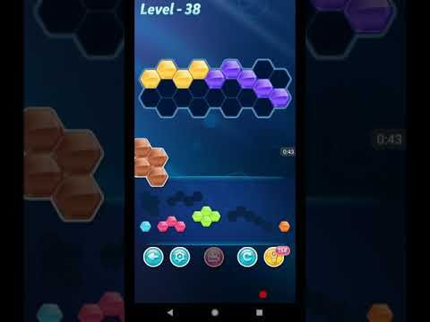 Video guide by ETPC EPIC TIME PASS CHANNEL: Block! Hexa Puzzle Level 38 #blockhexapuzzle