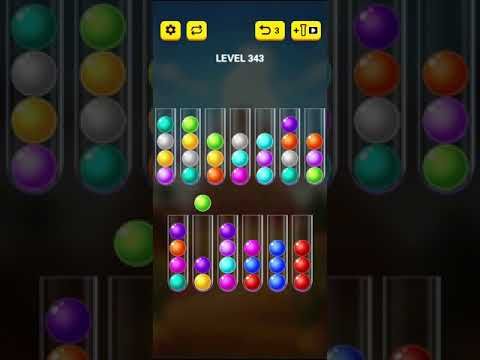 Video guide by Mobile games: Ball Sort Puzzle 2021 Level 343 #ballsortpuzzle