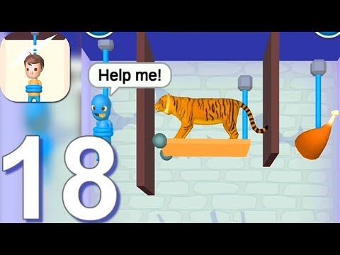 Video guide by Pryszard Android iOS Gameplays: Rescue cut! Part 18 #rescuecut