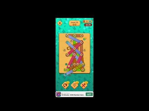 Video guide by How To Play Game: Wood Nuts & Bolts Puzzle Level 18 #woodnutsamp