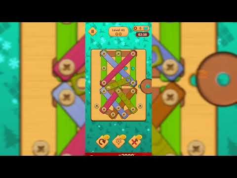 Video guide by How To Play Game: Wood Nuts & Bolts Puzzle Level 40 #woodnutsamp
