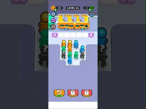 Video guide by 4Max gaming: Bus Jam Level 10 #busjam