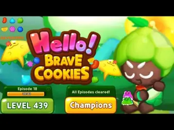 Video guide by Jelly Sapinho: Hello! Brave Cookies Level 439 #hellobravecookies