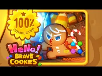 Video guide by Jelly Sapinho: Hello! Brave Cookies Level 1 #hellobravecookies