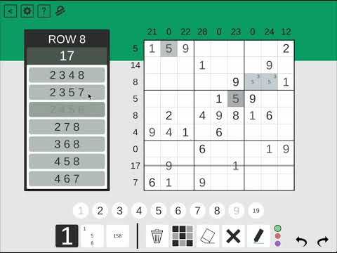Video guide by ASMR Logic: Sandwich Sudoku Level 2 #sandwichsudoku