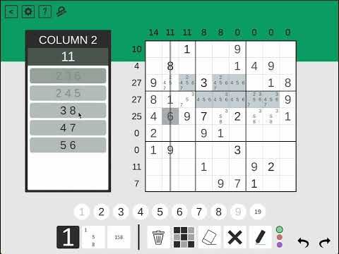 Video guide by ASMR Logic: Sandwich Sudoku Level 6 #sandwichsudoku