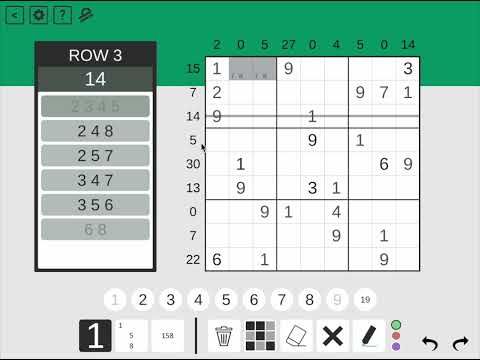 Video guide by ASMR Logic: Sandwich Sudoku Level 3 #sandwichsudoku