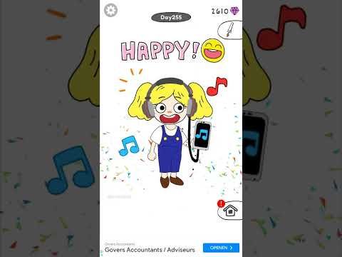 Video guide by RebelYelliex Gaming: Draw Happy Puzzle Level 255 #drawhappypuzzle
