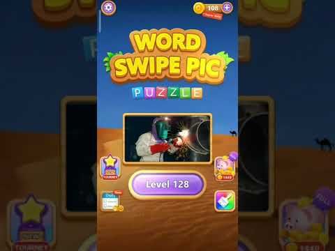 Video guide by Catch Tricks: Word Swipe Pic Level 128 #wordswipepic