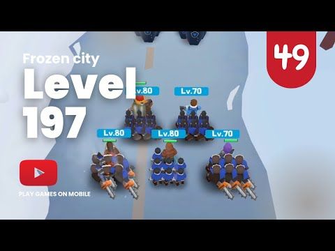 Video guide by Play Games On Mobile: Frozen City Level 196 #frozencity