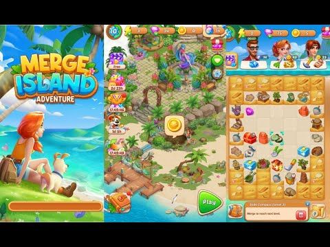Video guide by Play Games: Adventure Island Merge Part 7 - Level 10 #adventureislandmerge