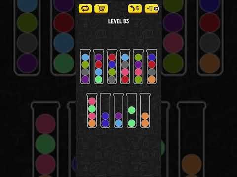 Video guide by Mobile games: Ball Sort Puzzle Level 83 #ballsortpuzzle