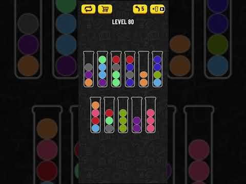 Video guide by Mobile games: Ball Sort Puzzle Level 80 #ballsortpuzzle