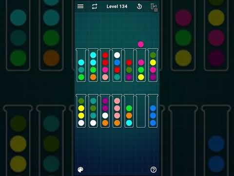 Video guide by Mobile games: Ball Sort Puzzle Level 134 #ballsortpuzzle