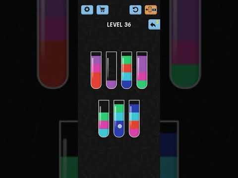 Video guide by Gaming ZAR Channel: Color Sort! Level 36 #colorsort