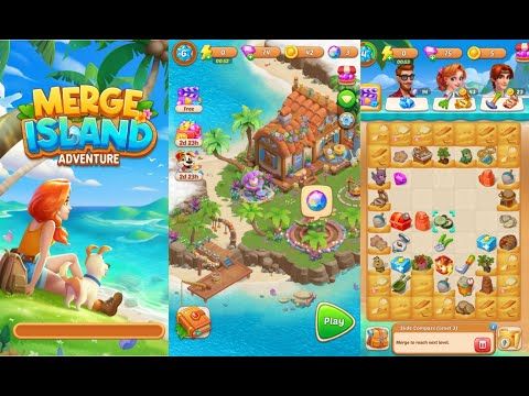 Video guide by Play Games: Adventure Island Merge Part 2 - Level 4 #adventureislandmerge